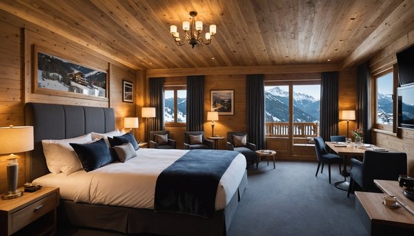 Hôtel luxe courchevel : séjour d'exception au cœur des 3 vallées